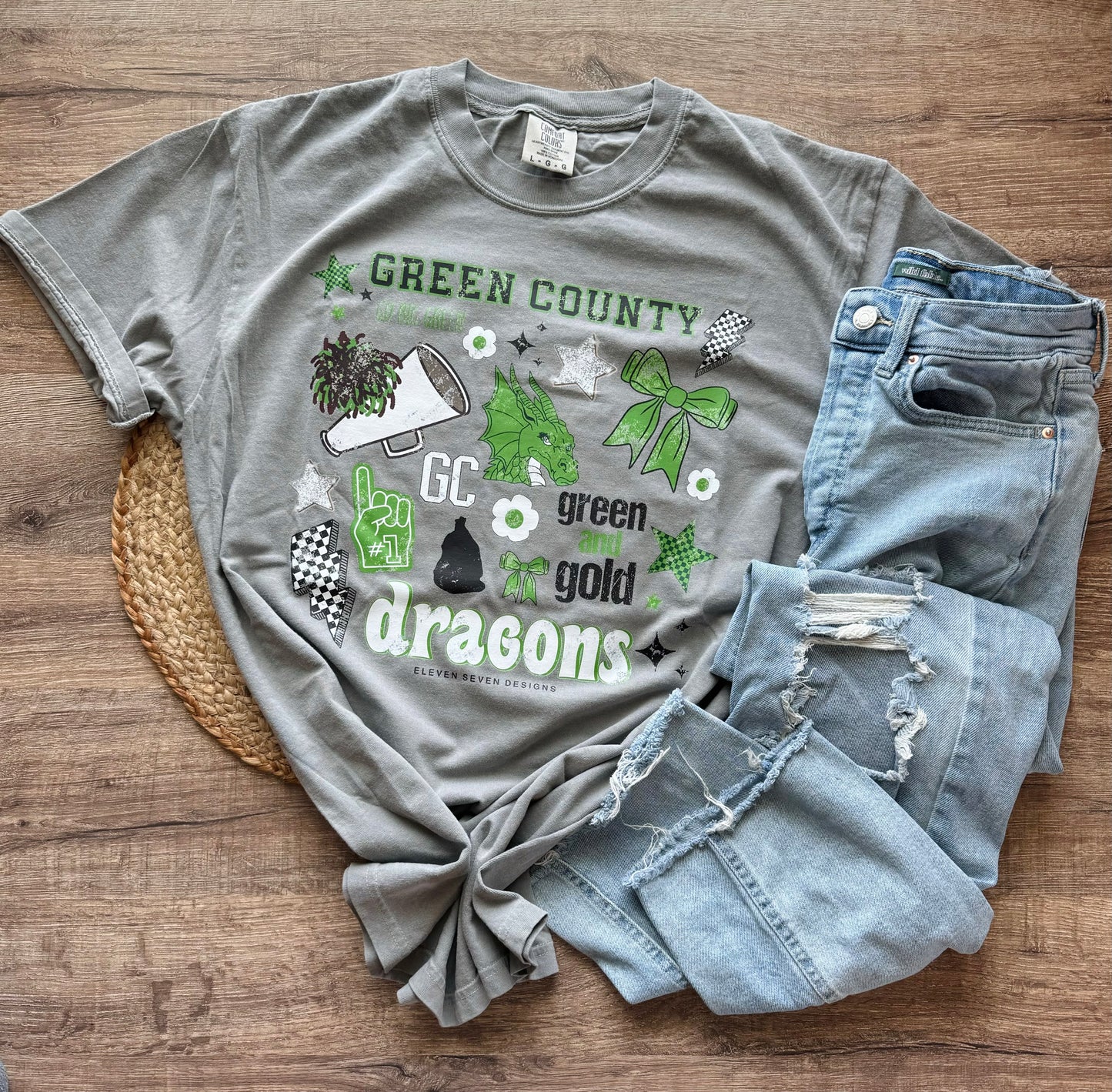 Green County Spirit Tee