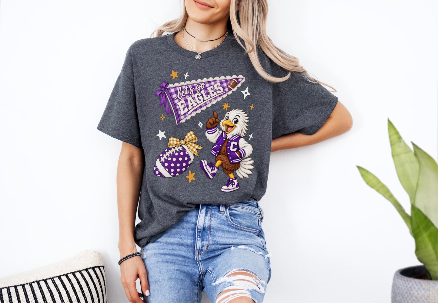 Campbellsville Eagles Fun Icons Tee - ADULT & YOUTH SIZES