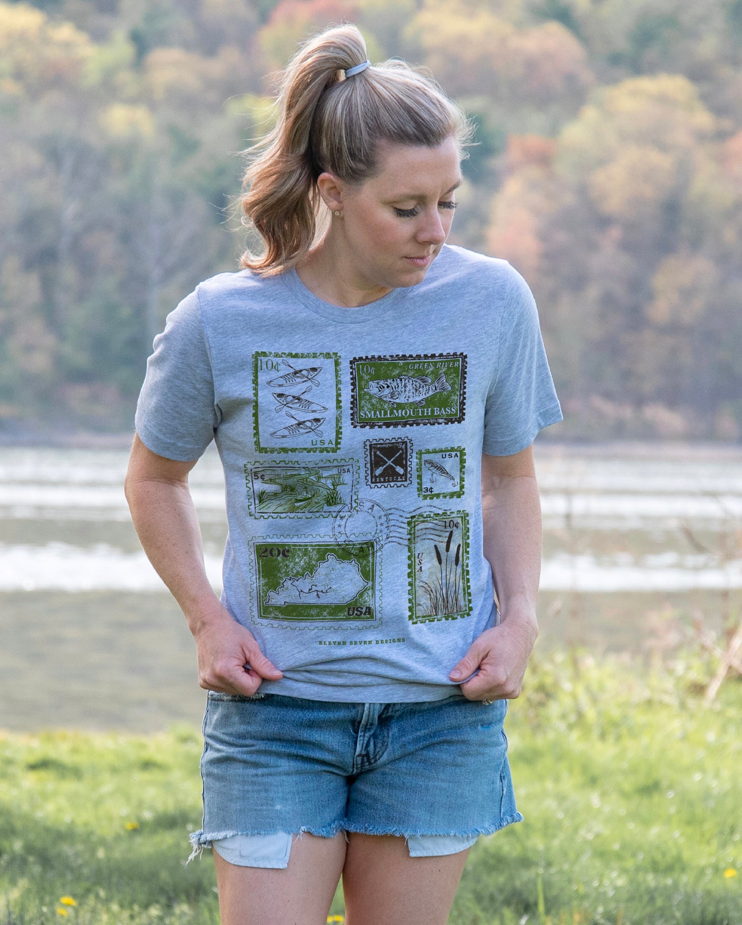 Green River Stamp Collection Tee
