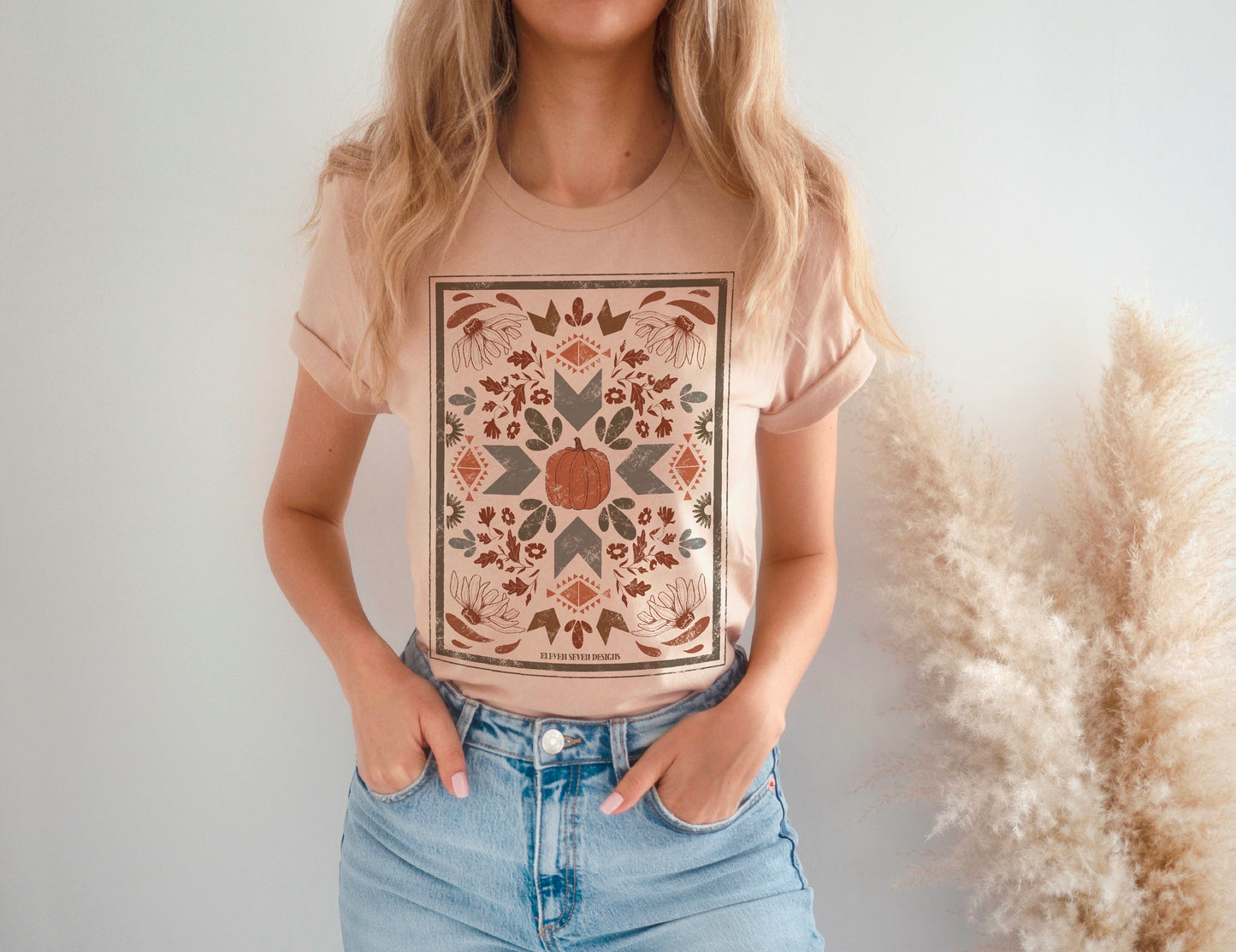 Aztec Pumpkin Tee