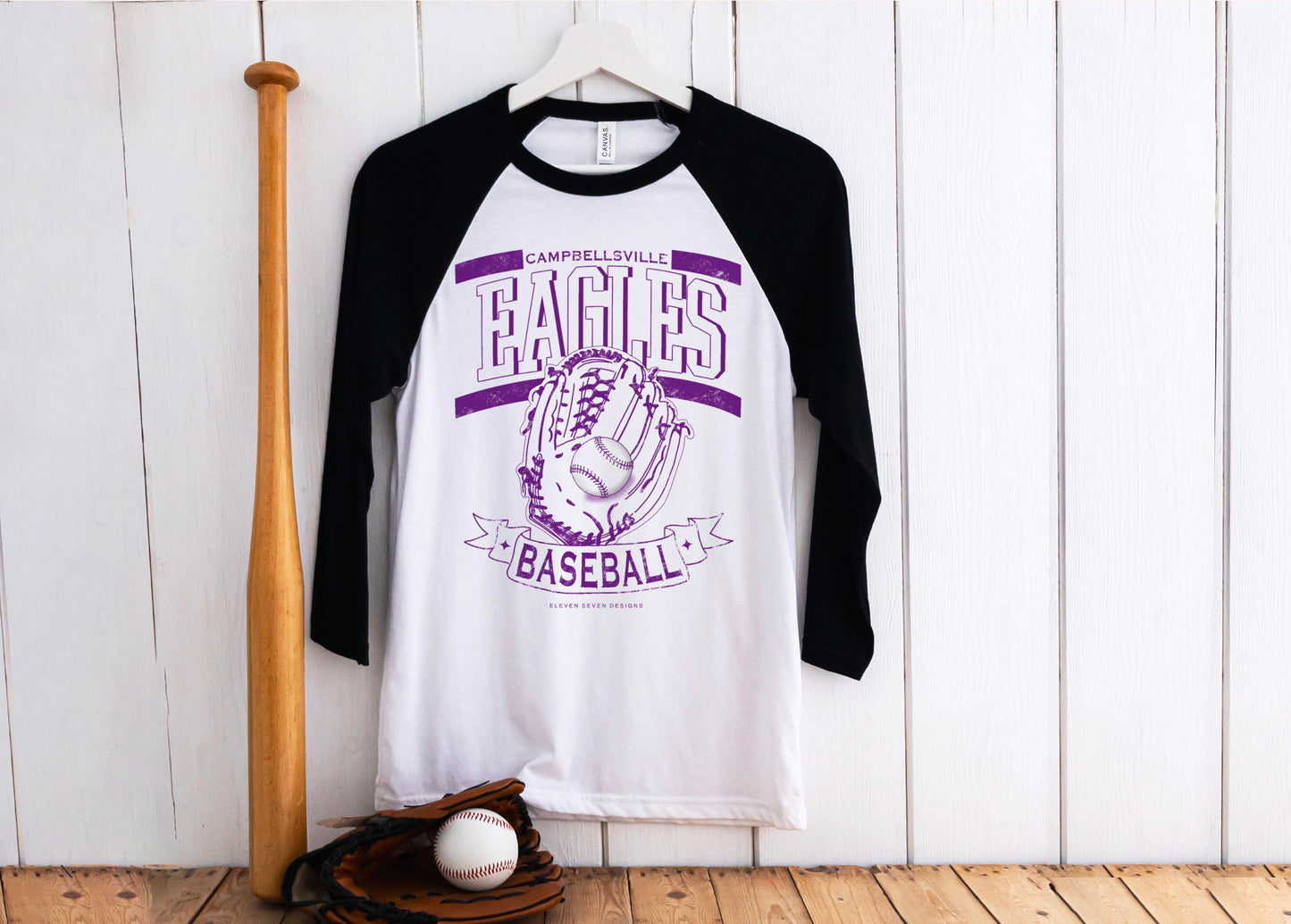 Campbellsville Eagles Baseball Tee