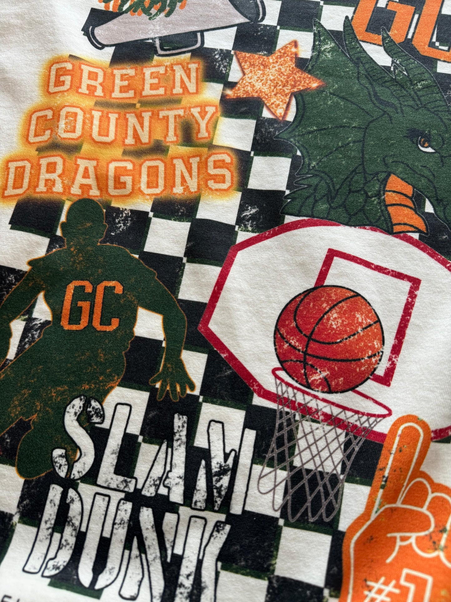 Green County Basketball Icon Tee