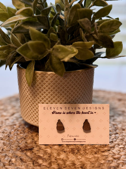 Wood Green County Stud Earrings