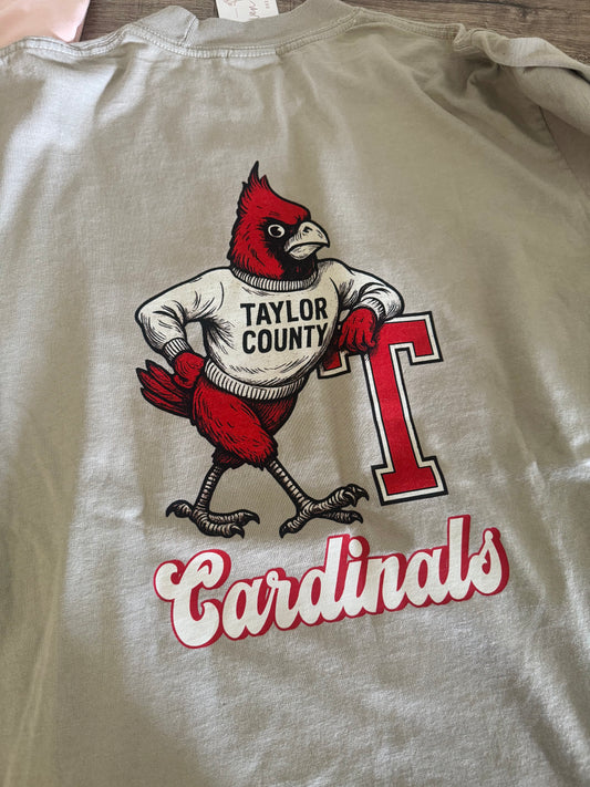 Vintage Athletic T Cardinal Tee