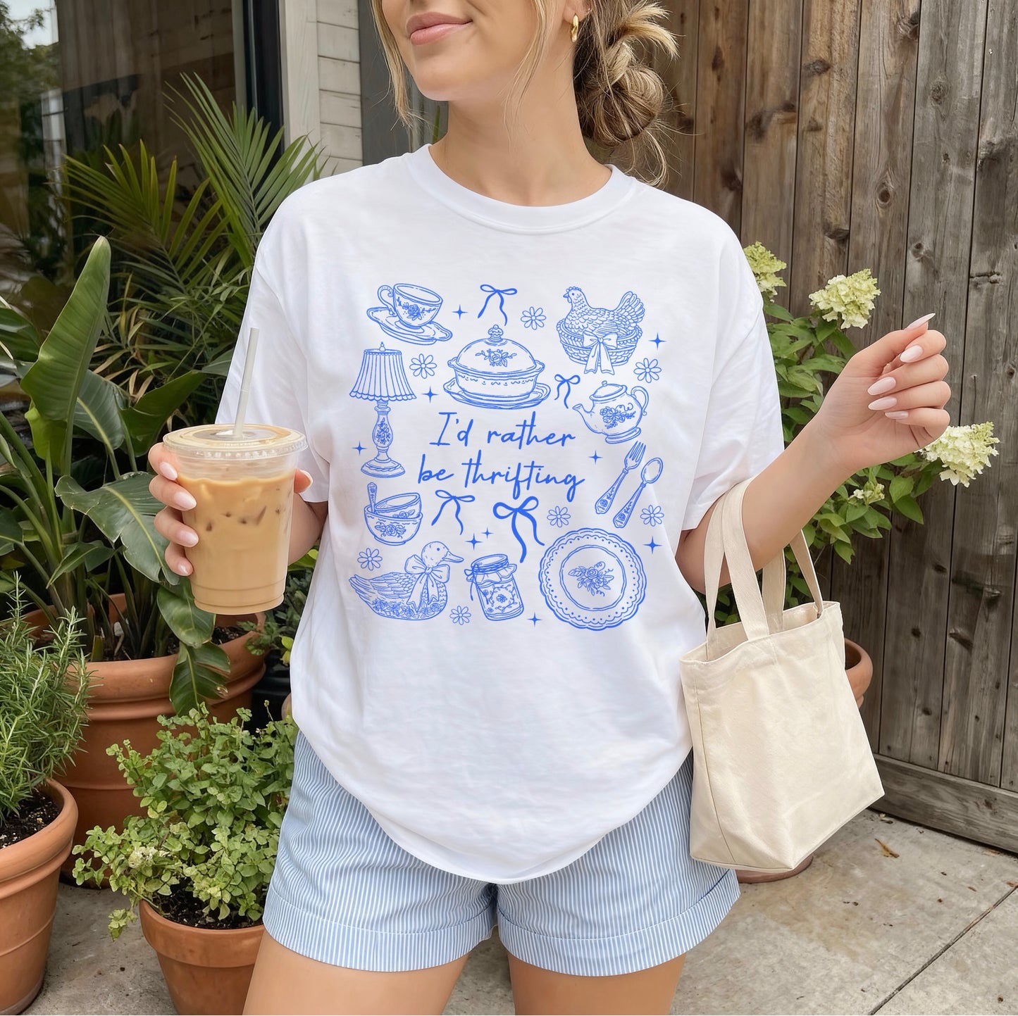 I'd Rather Be Thrifting Tee