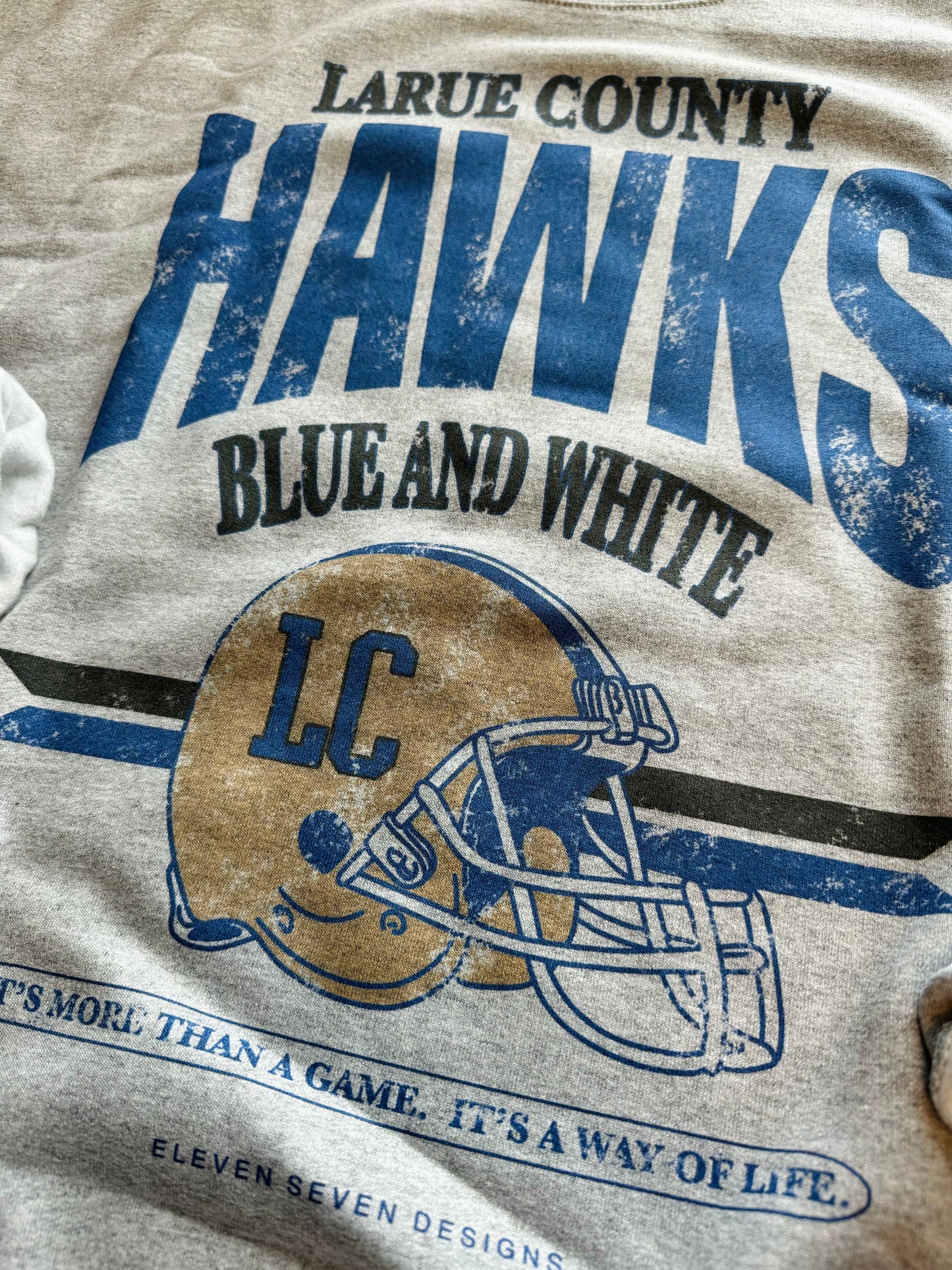 Larue County Hawks Football Sweatshirt