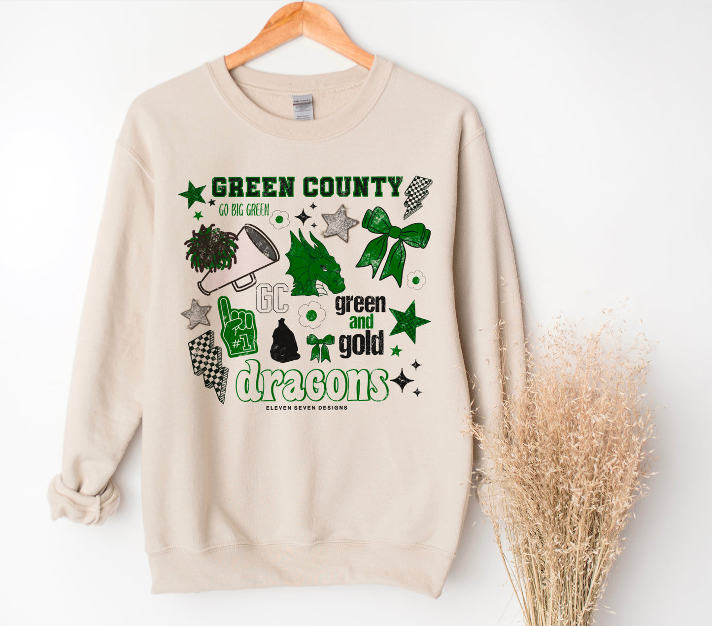 Green County Spirit Sweatshirt