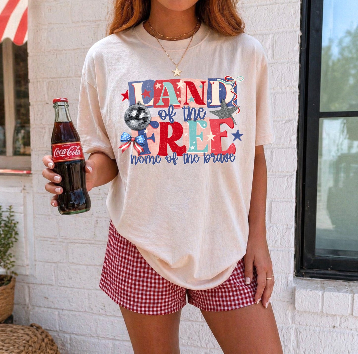 Land of the Free Home of the Brave Tee