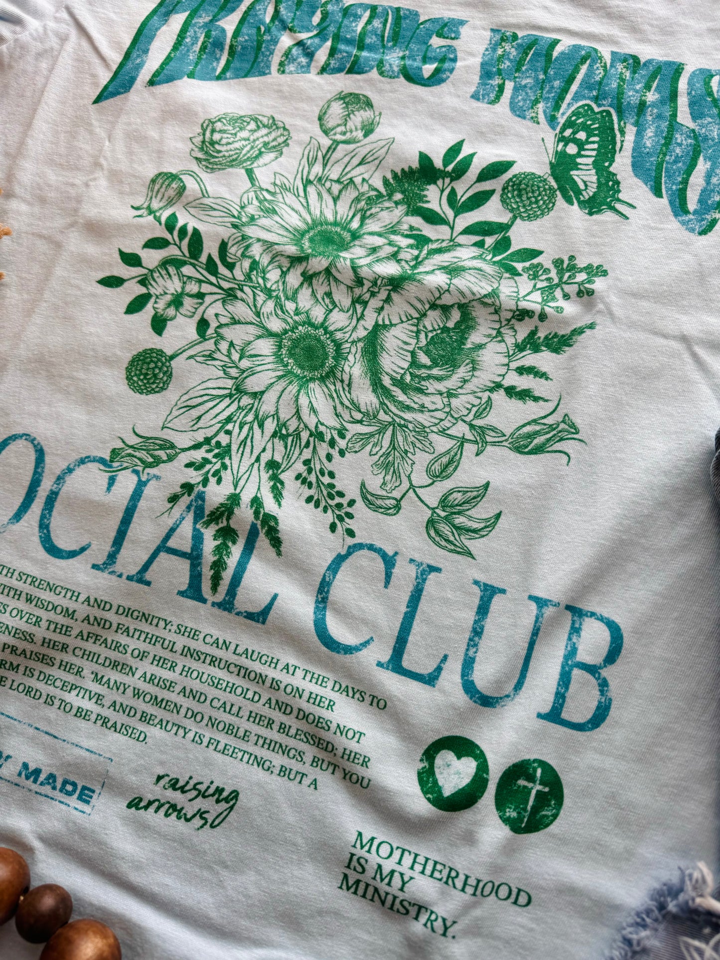 Praying Moms Social Club Tee