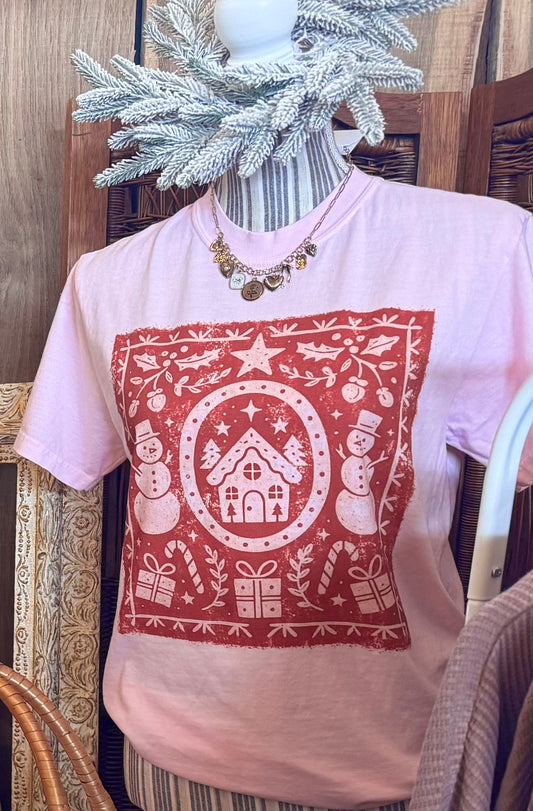 Gingerbread Collage Tee