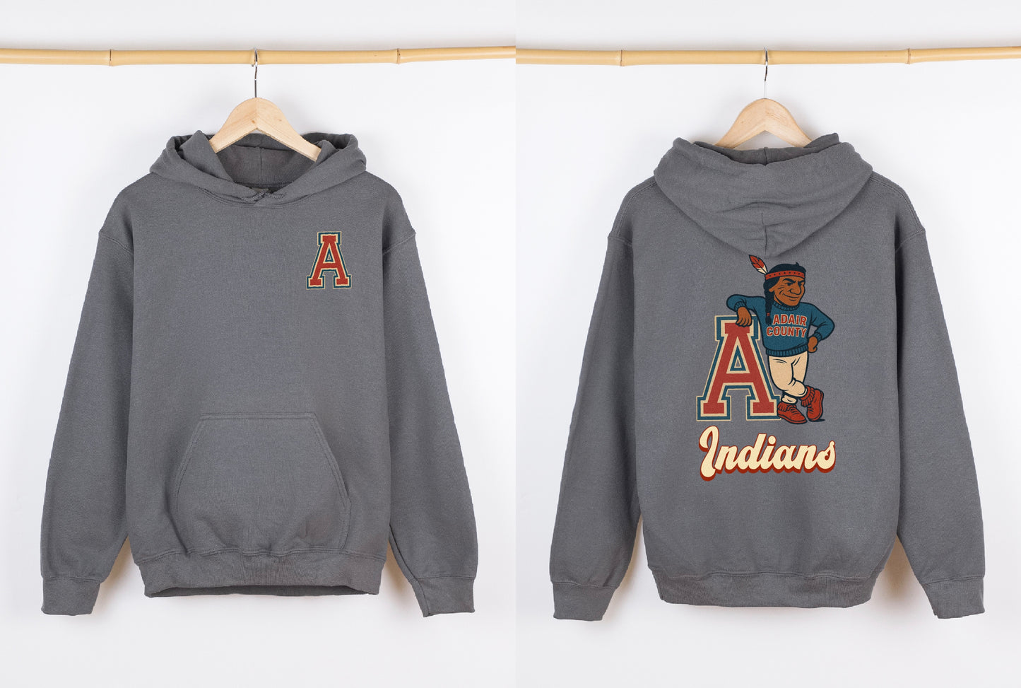 Vintage Indians "A" Hoodie