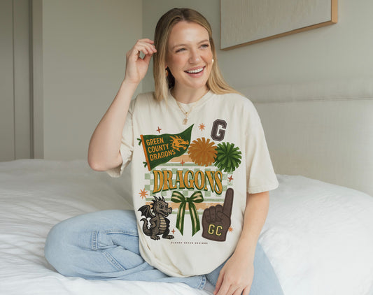 Dragons Vintage Icon Tee