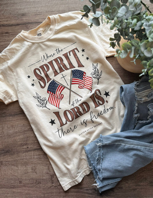 Spirit of the Lord Freedom Tee