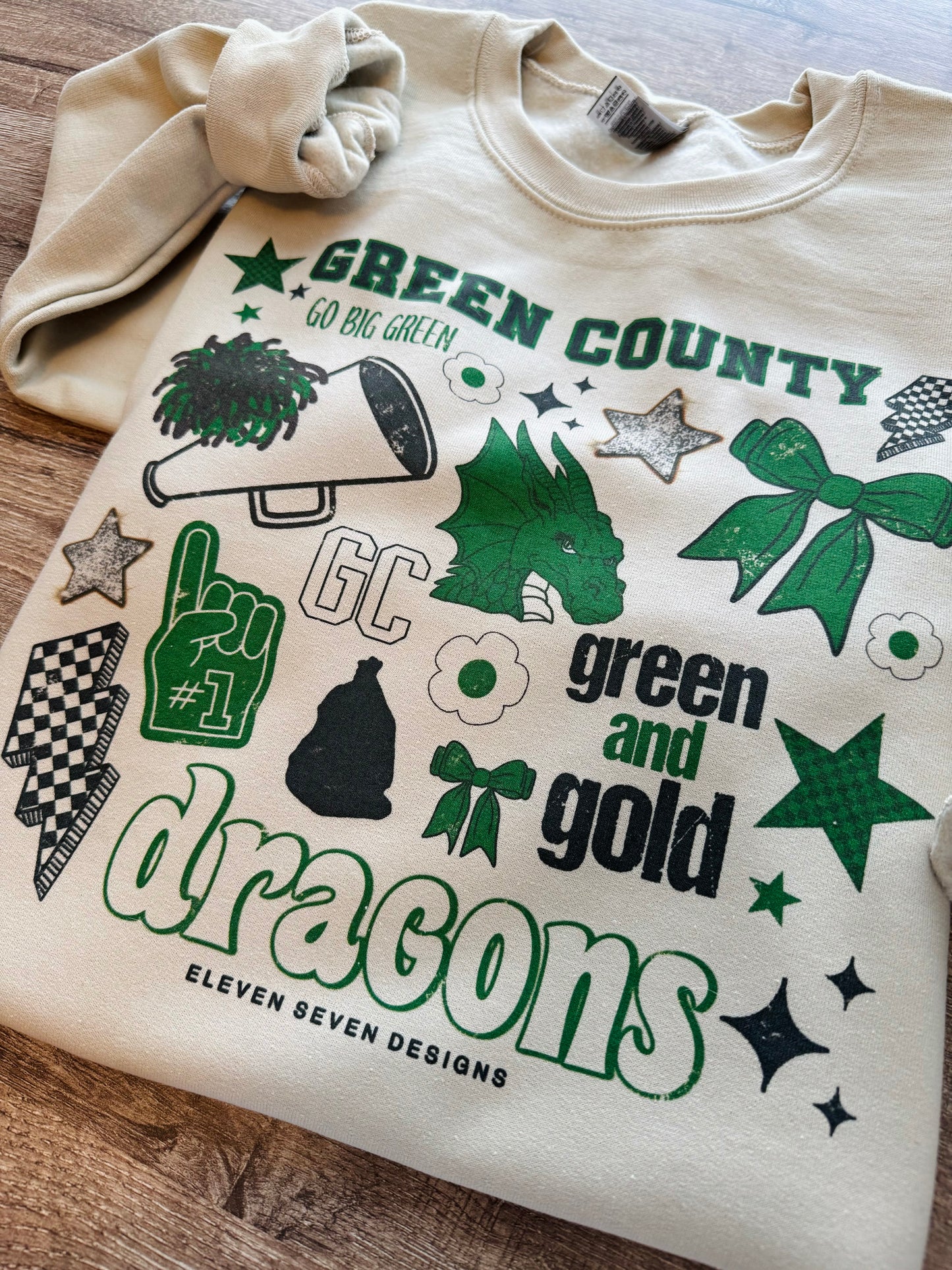 Green County Spirit Sweatshirt