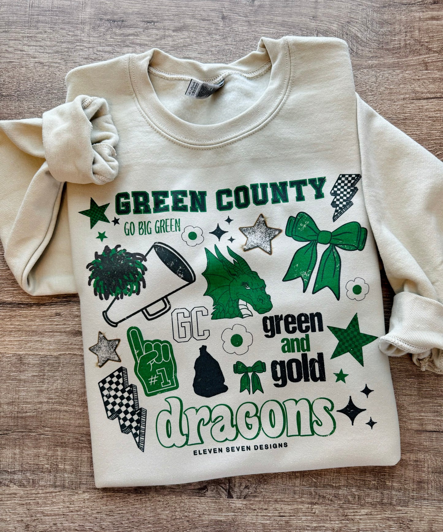 Green County Spirit Sweatshirt