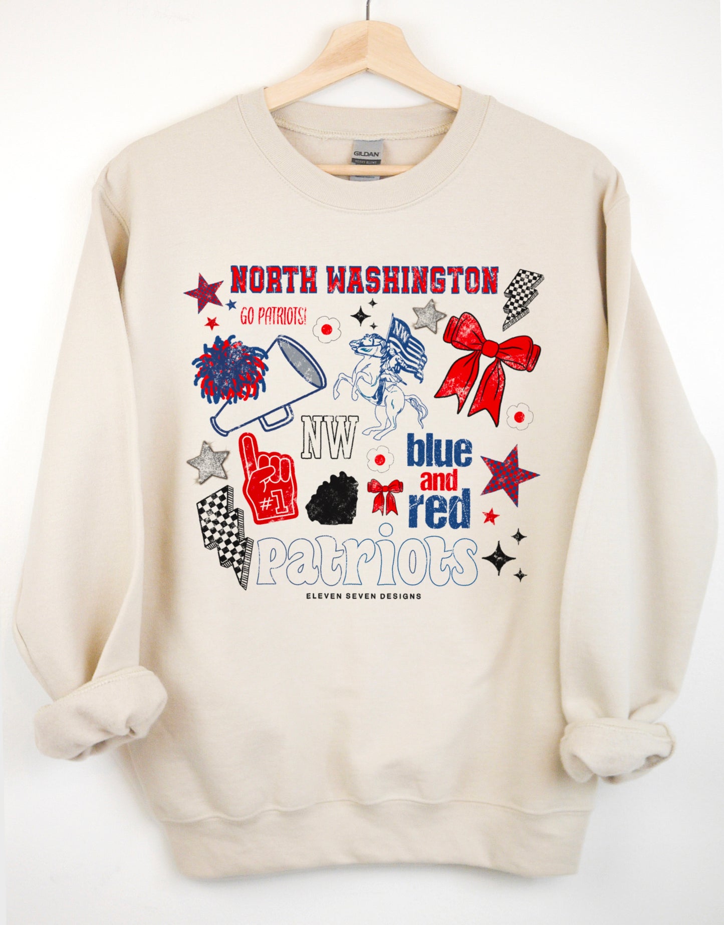 North Washington Patriots Spirit Sweatshirt