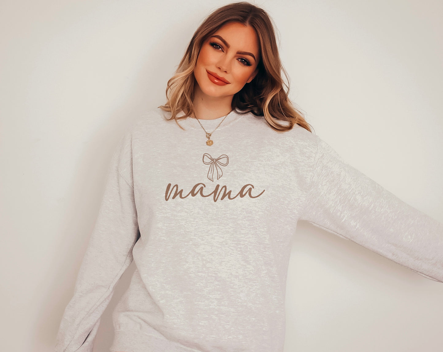 Mama Typography Sweatshirt