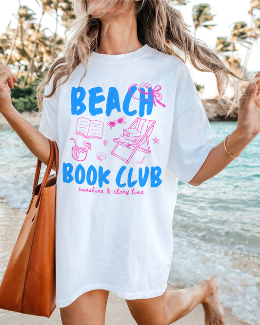 Beach Book Club Tee