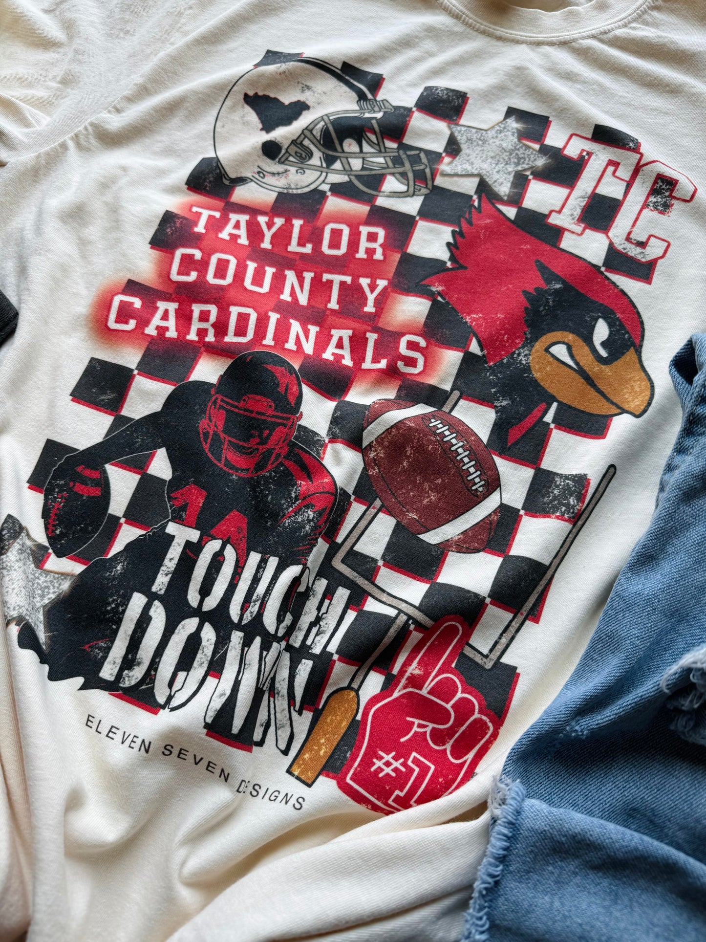 Taylor County Football Icon Tee