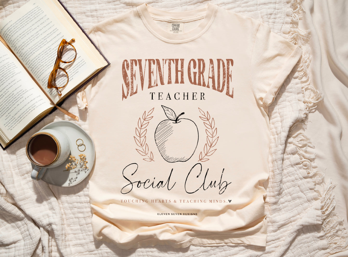 Custom Teacher Social Club Tee