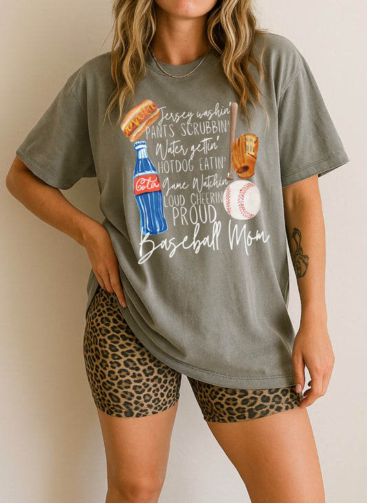 Baseball Mom Tee