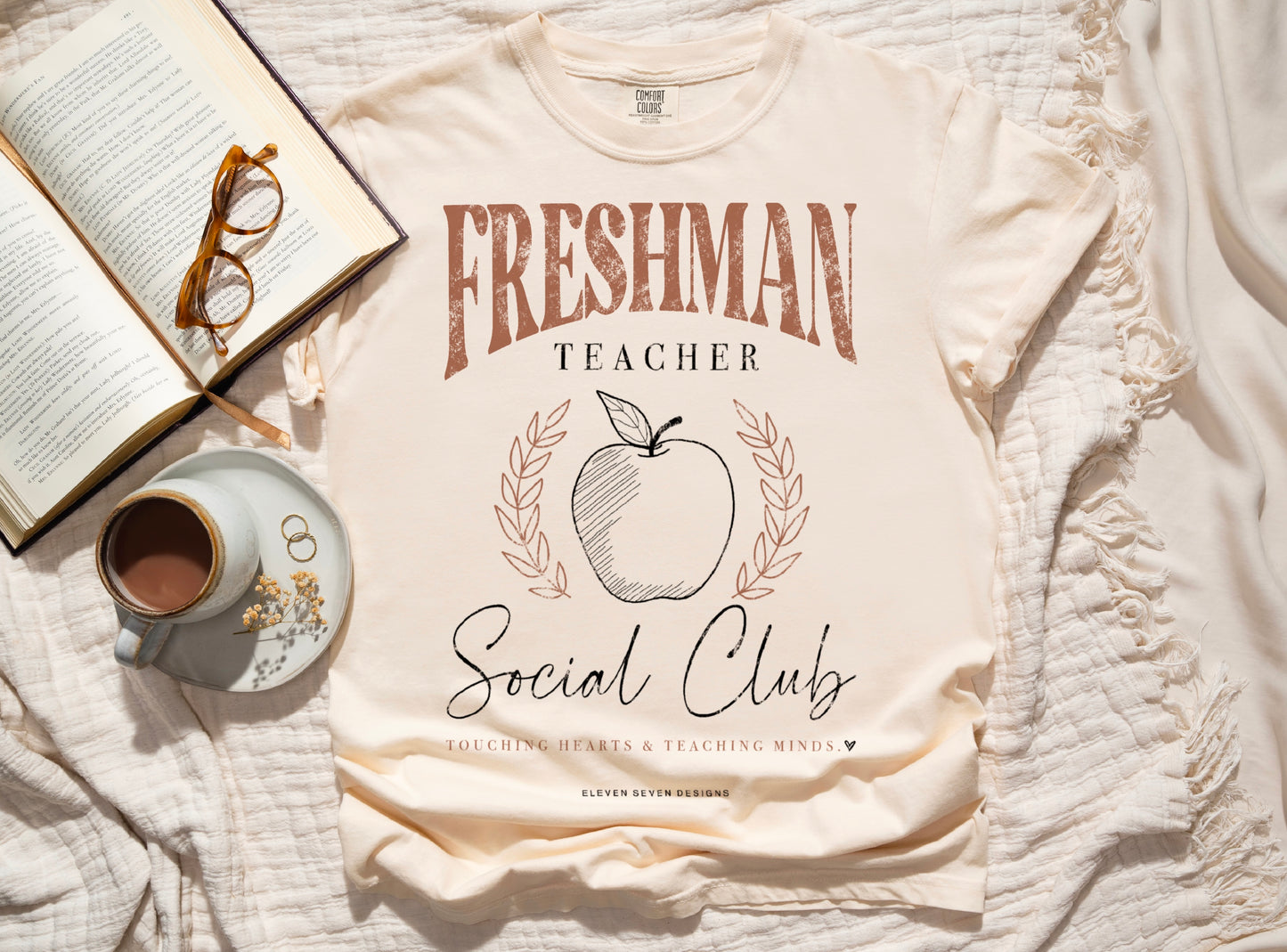 Custom Teacher Social Club Tee