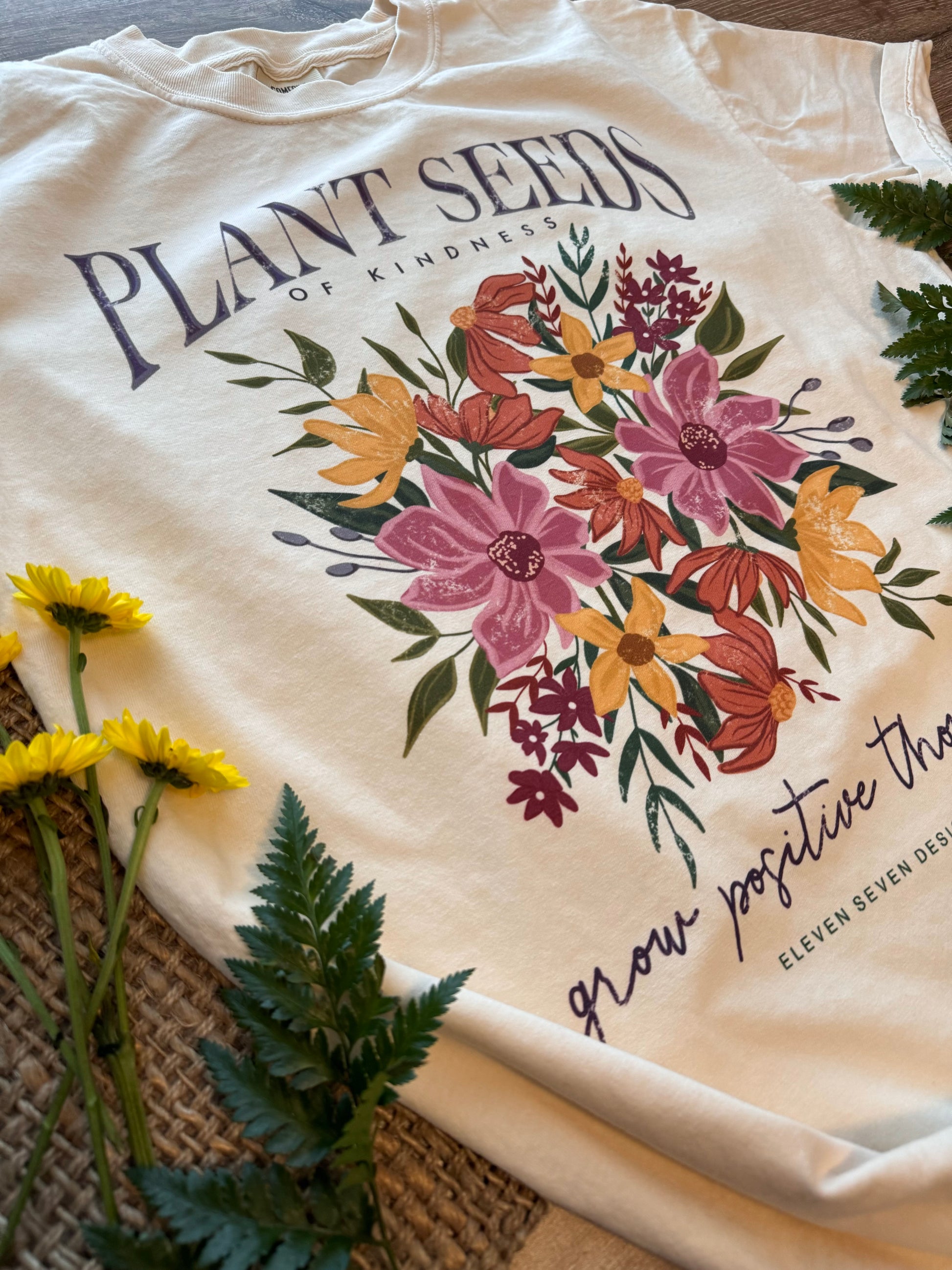 plant seeds of kindness Plant Seeds of Kindness Tee – Eleven Seven Designs