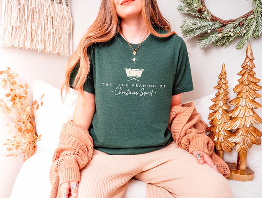 True Meaning of Christmas Spirit Tee