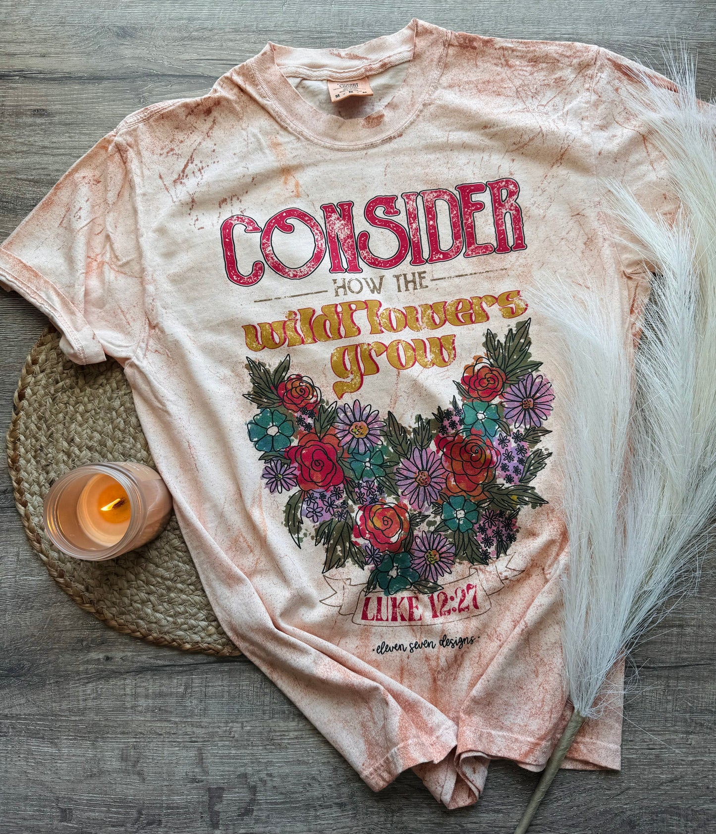 Consider How The Wildflowers Grow Colorblast Tee