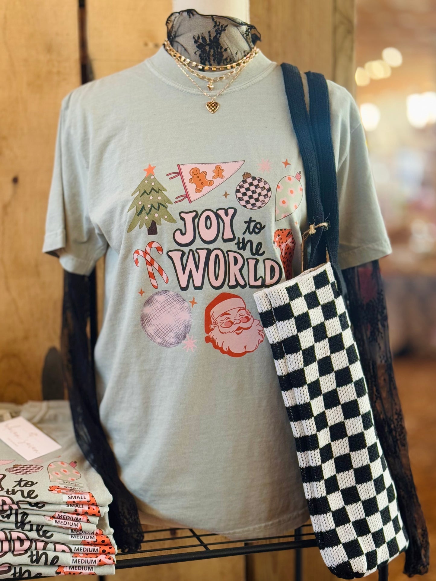 Joy To The World Icon Tee