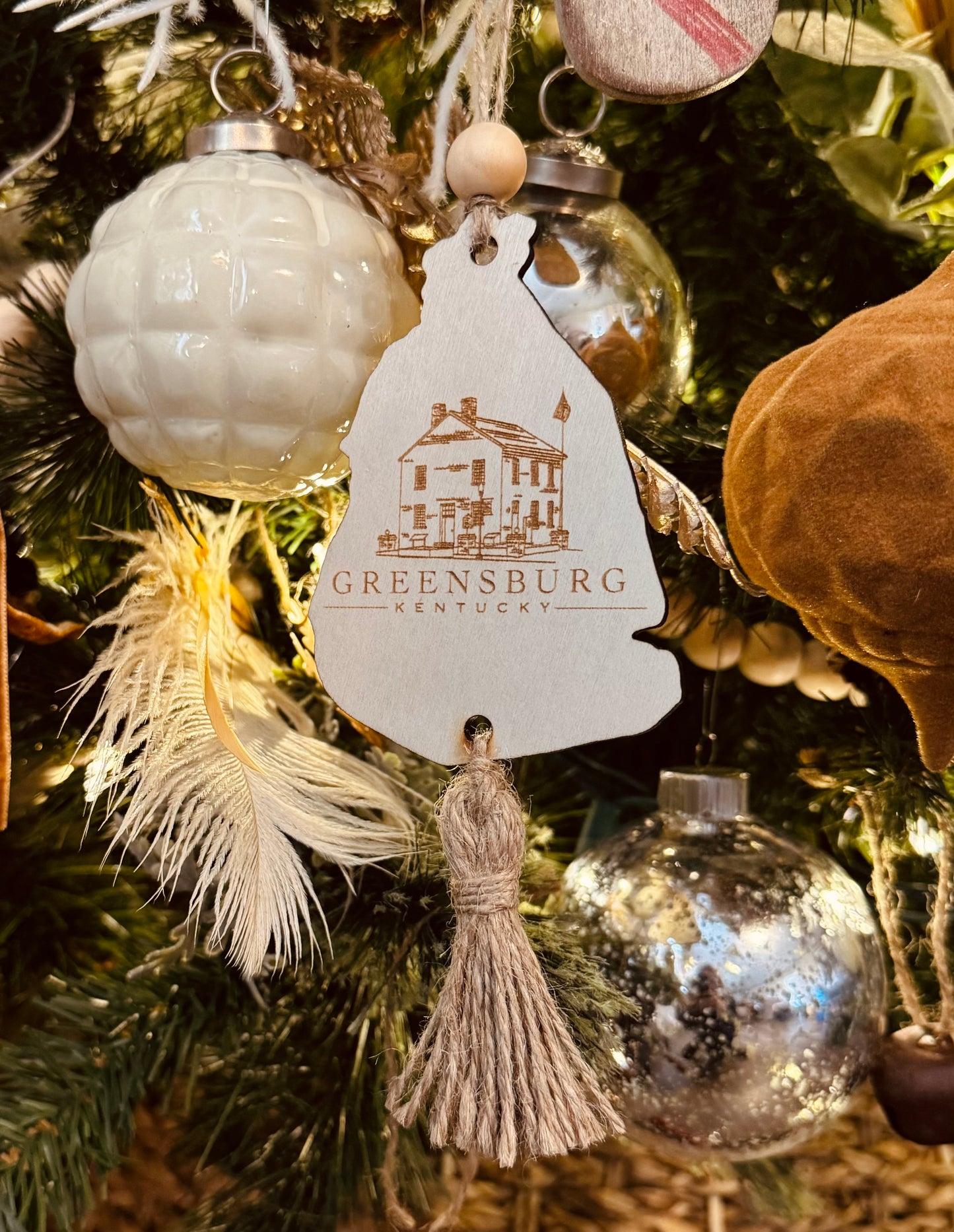 Greensburg Tassel Ornament