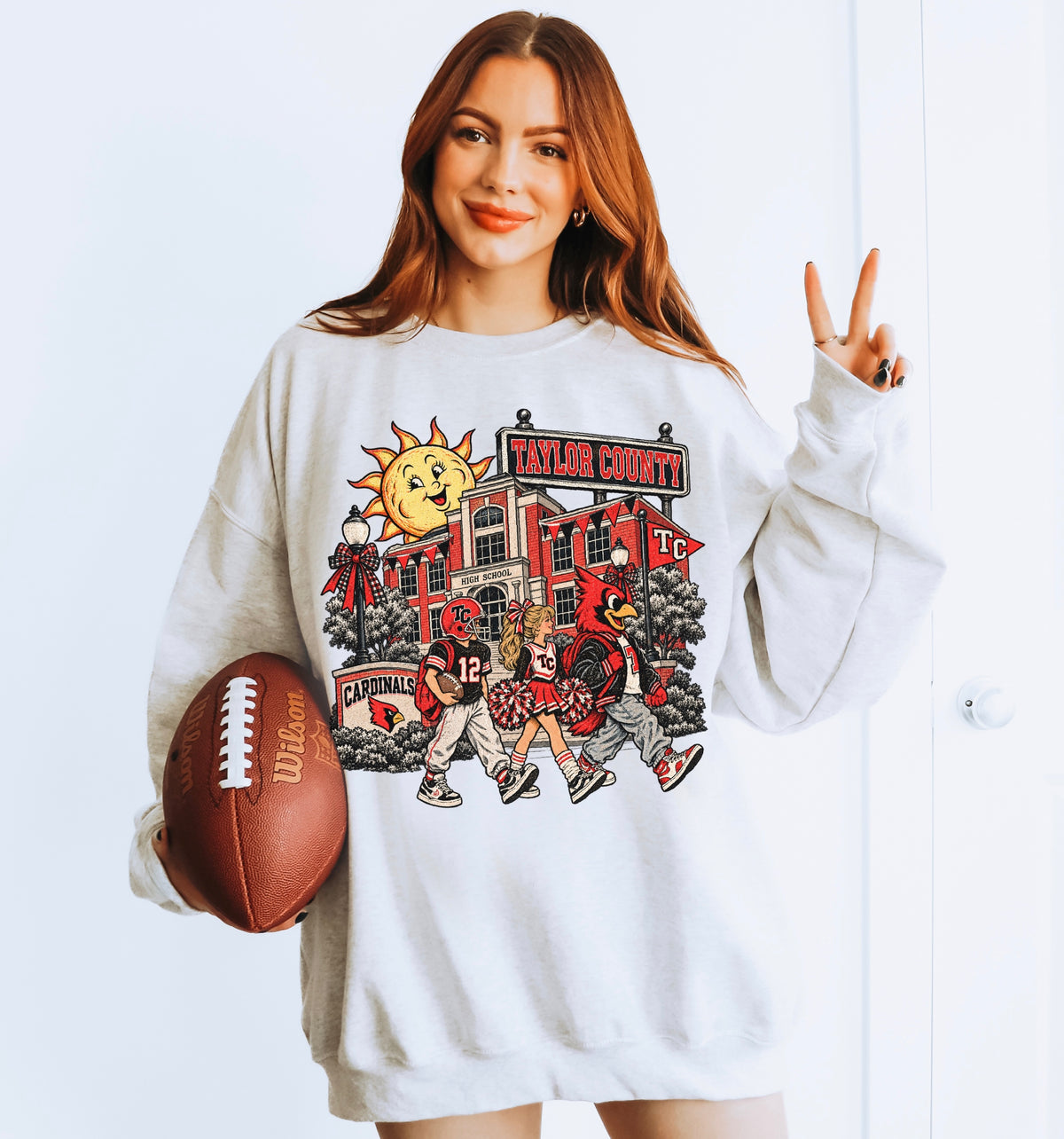 Retro Taylor County High School Sweatshirt