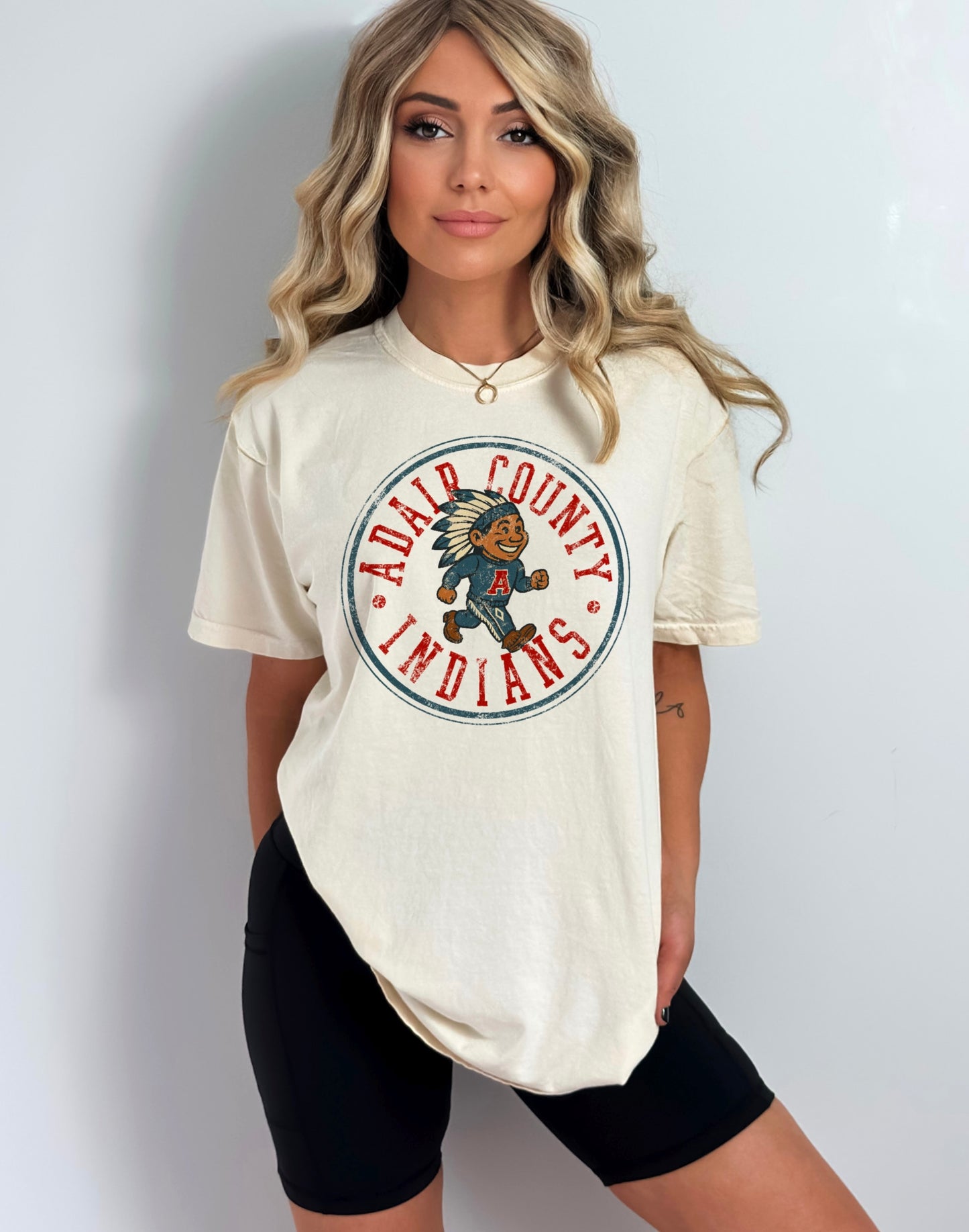 Vintage Adair County Indians Tee