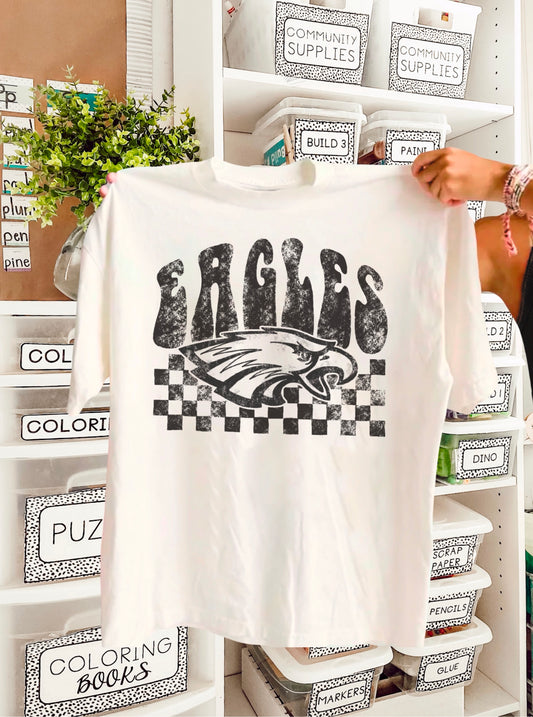 Charcoal Checkered Eagles