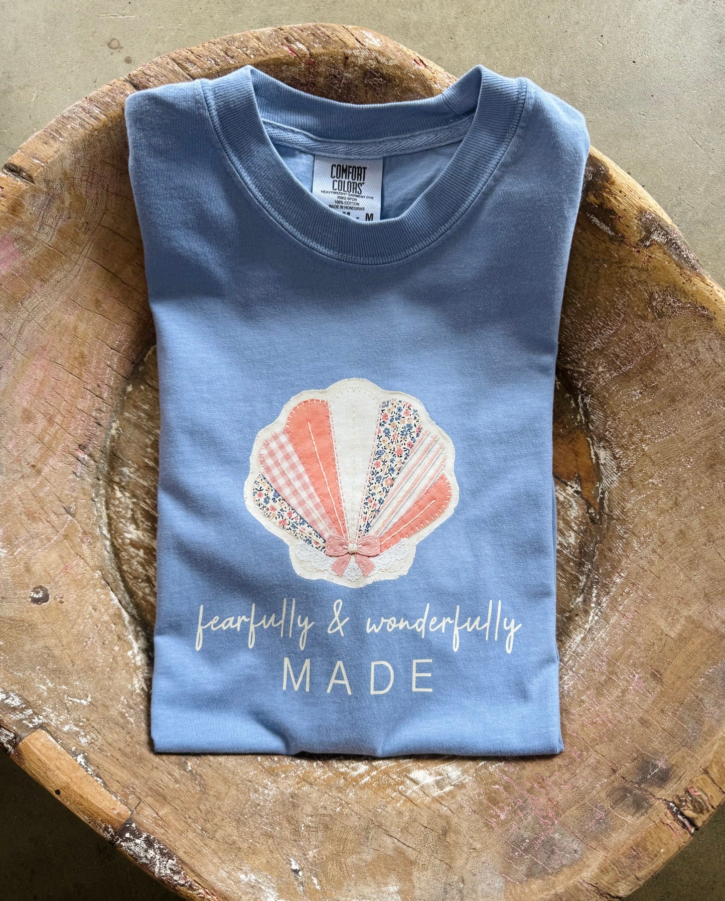 Patchwork Shell Fearfully & Wonderfully Made Tee