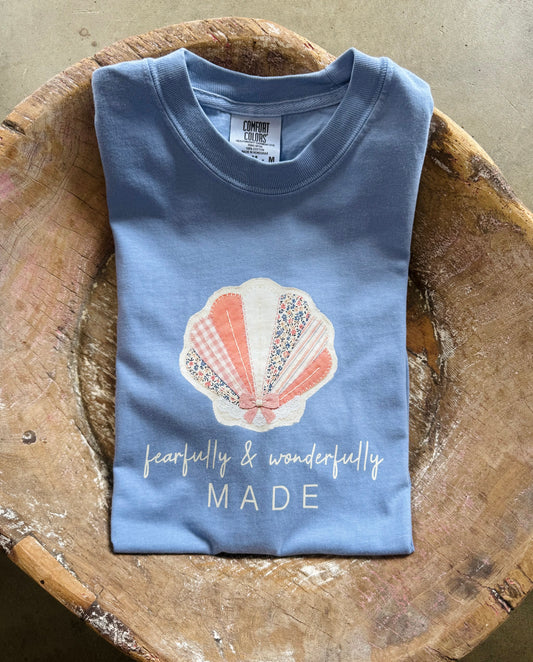 Patchwork Shell Fearfully & Wonderfully Made Tee
