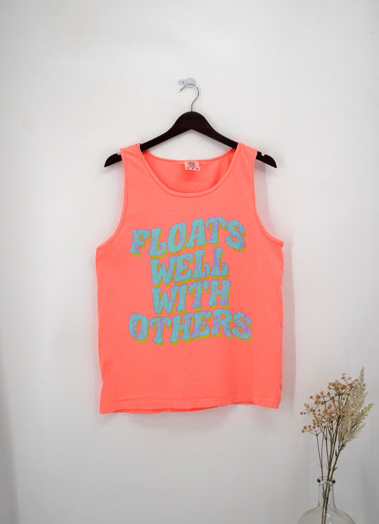 Floats Well With Others Neon Tank