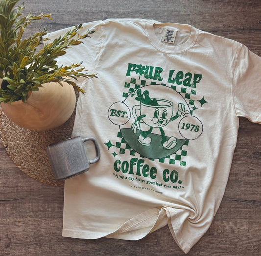 Four Leaf Coffee Co. Tee