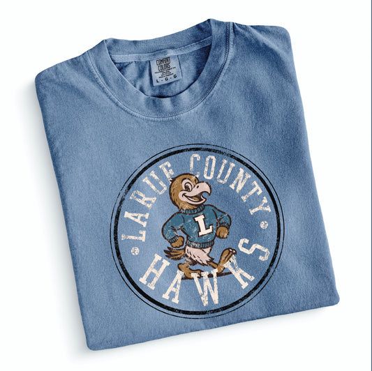 Vintage Larue County Hawks Tee