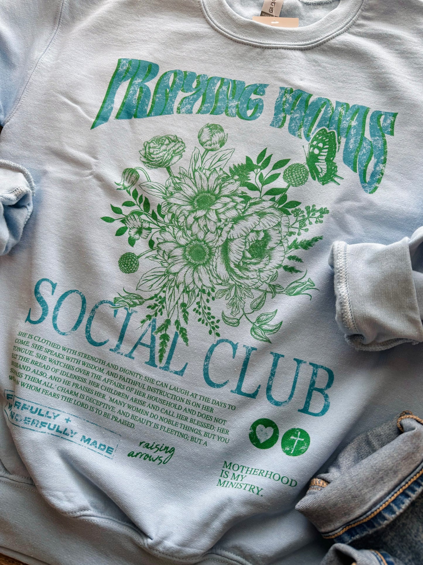 Praying Moms Social Club Sweatshirt