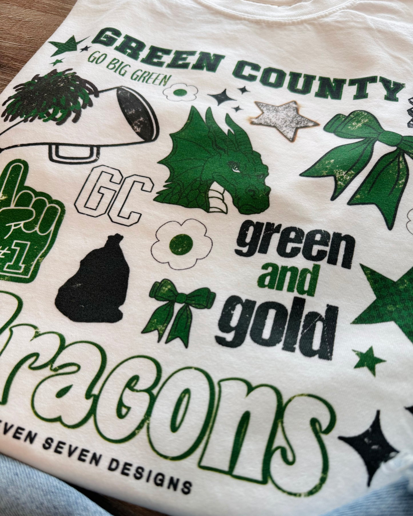 Green County Spirit Tee