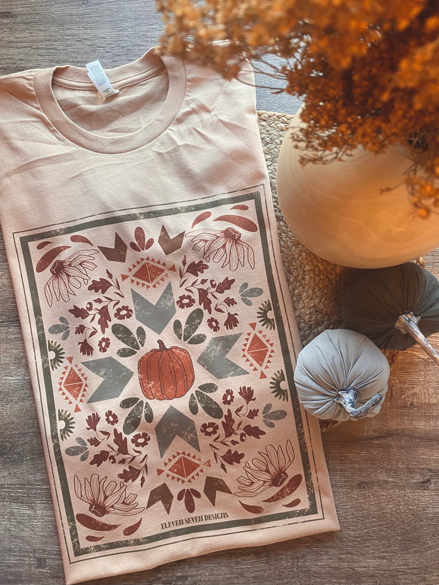 Aztec Pumpkin Tee