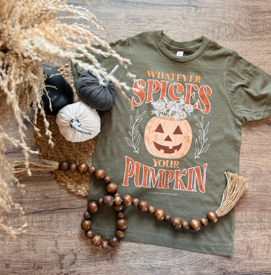 KIDS - Whatever Spices Your Pumpkin Tee