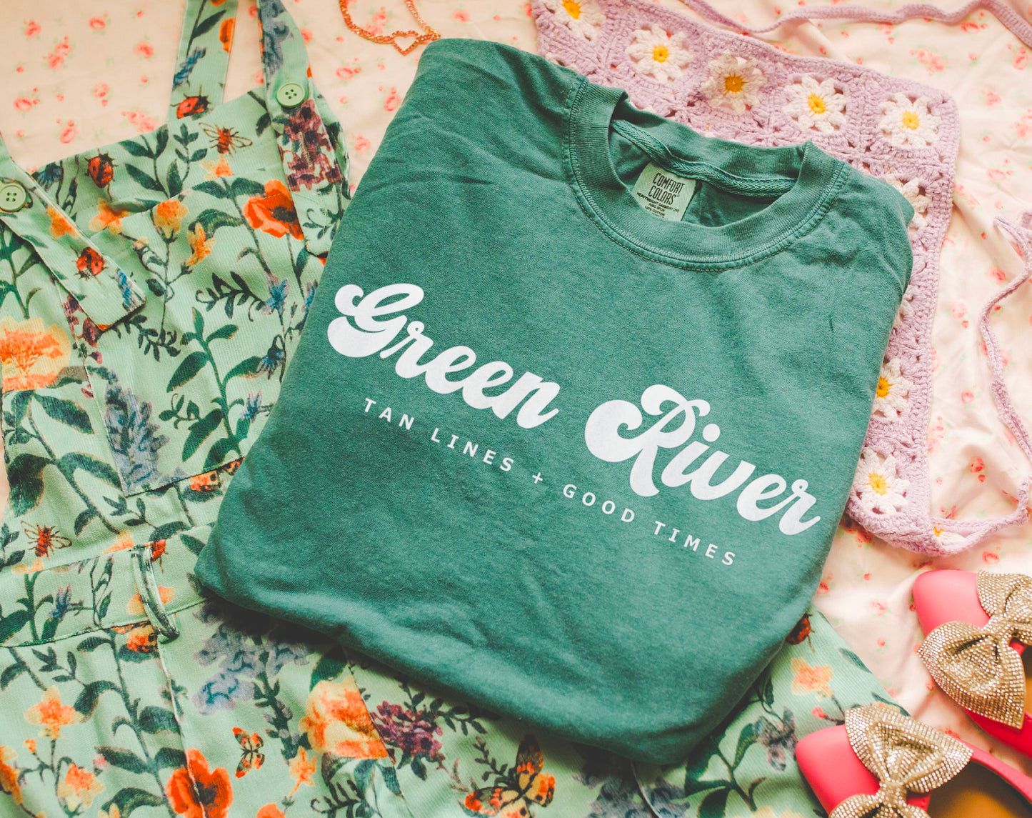 Green River Lettering Tee