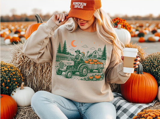 Skeleton Hayride Sweatshirt