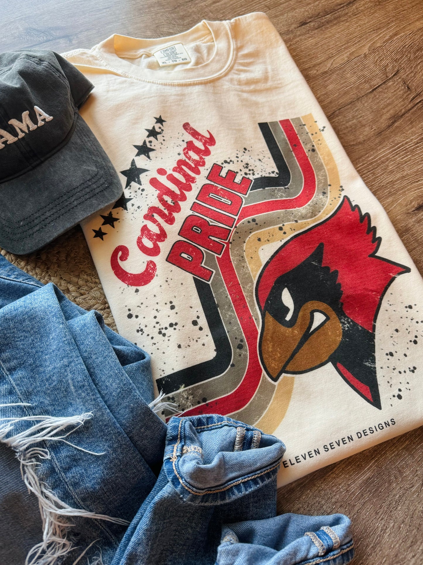 Retro Cardinal Pride Tee