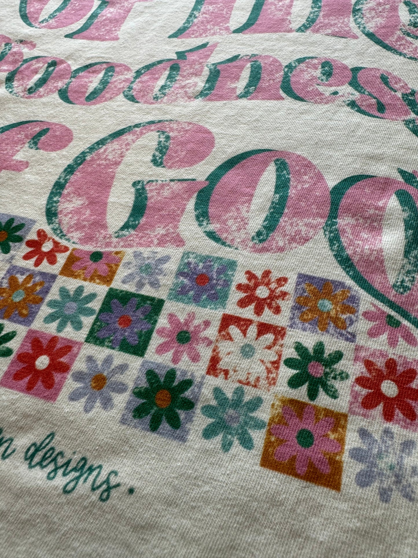 Goodness of God Flower Tee