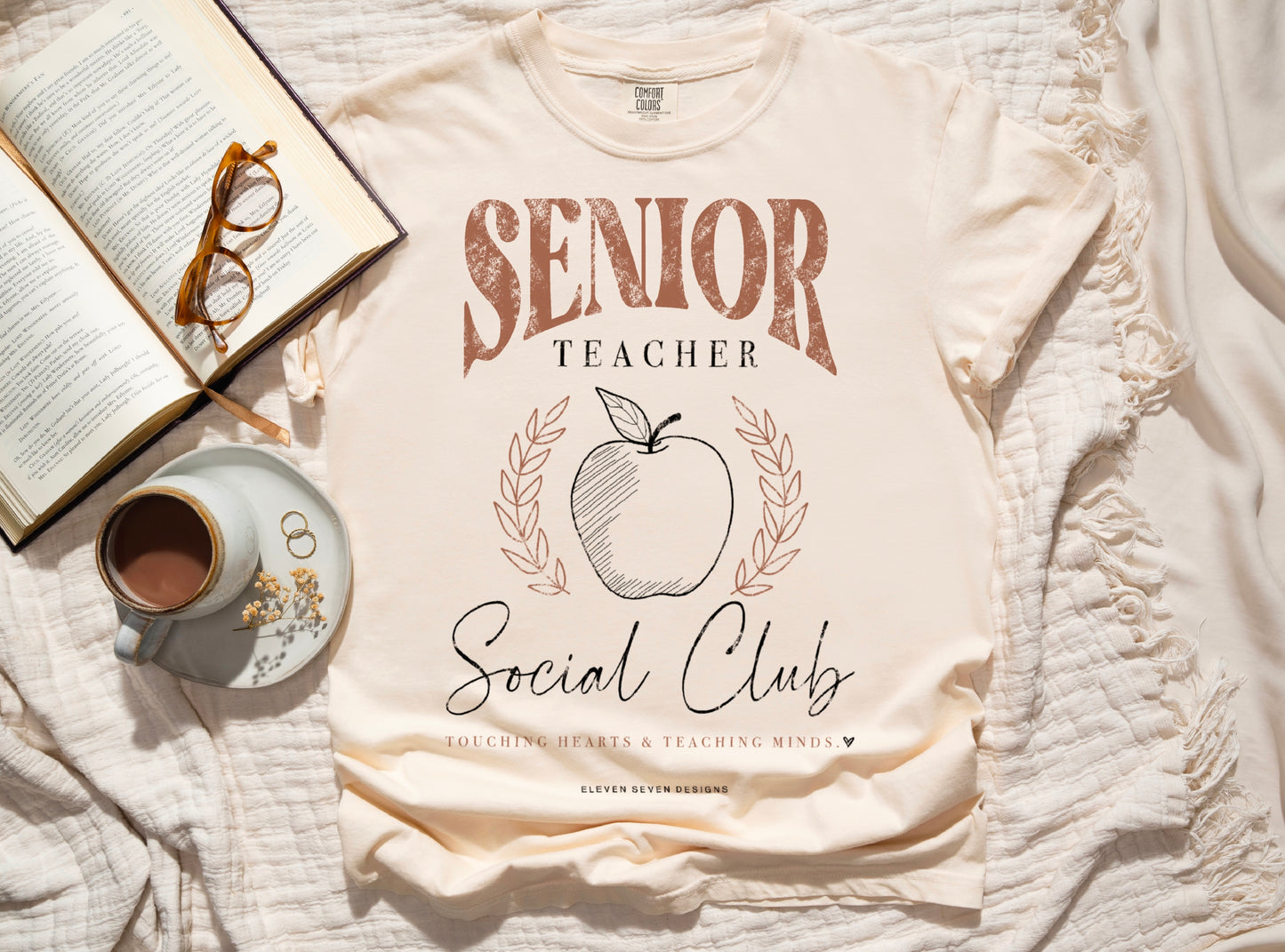 Custom Teacher Social Club Tee