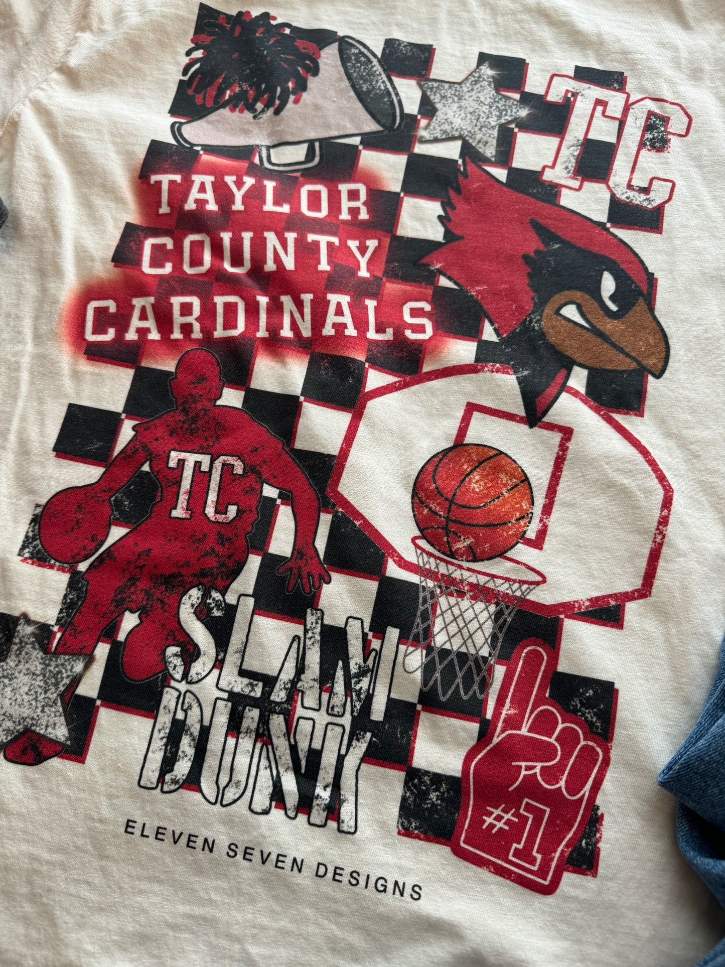 Taylor County Basketball Icon Tee