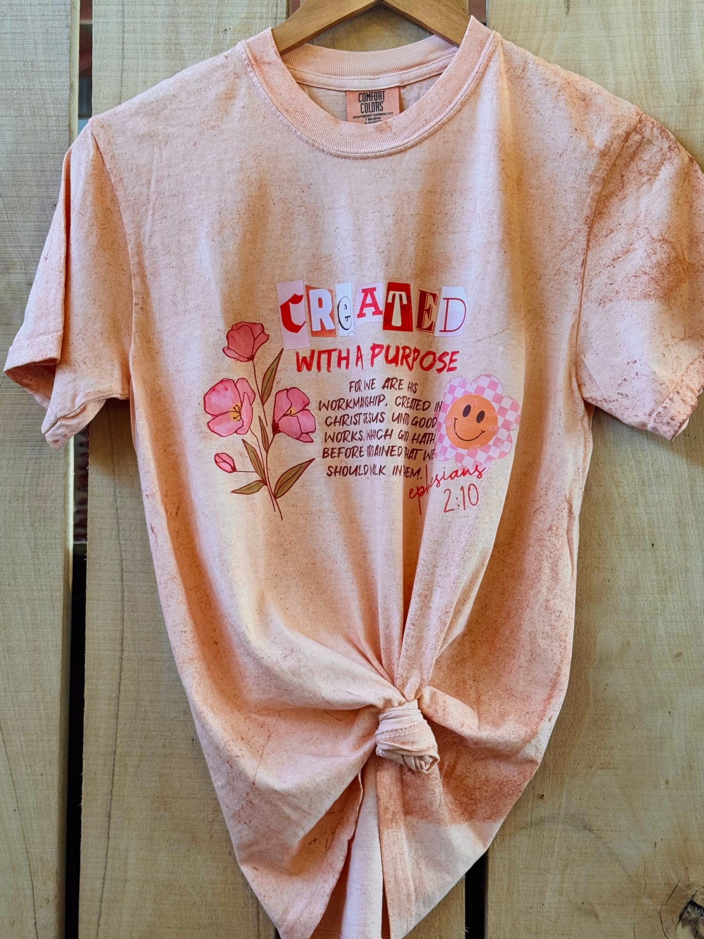 Created With A Purpose Colorblast Tee